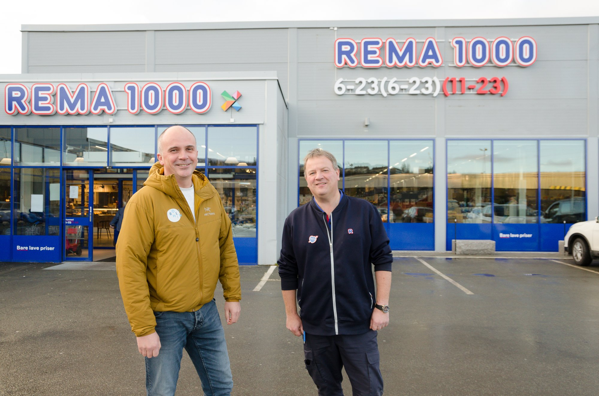 REMA 1000-butikken på Ranenget